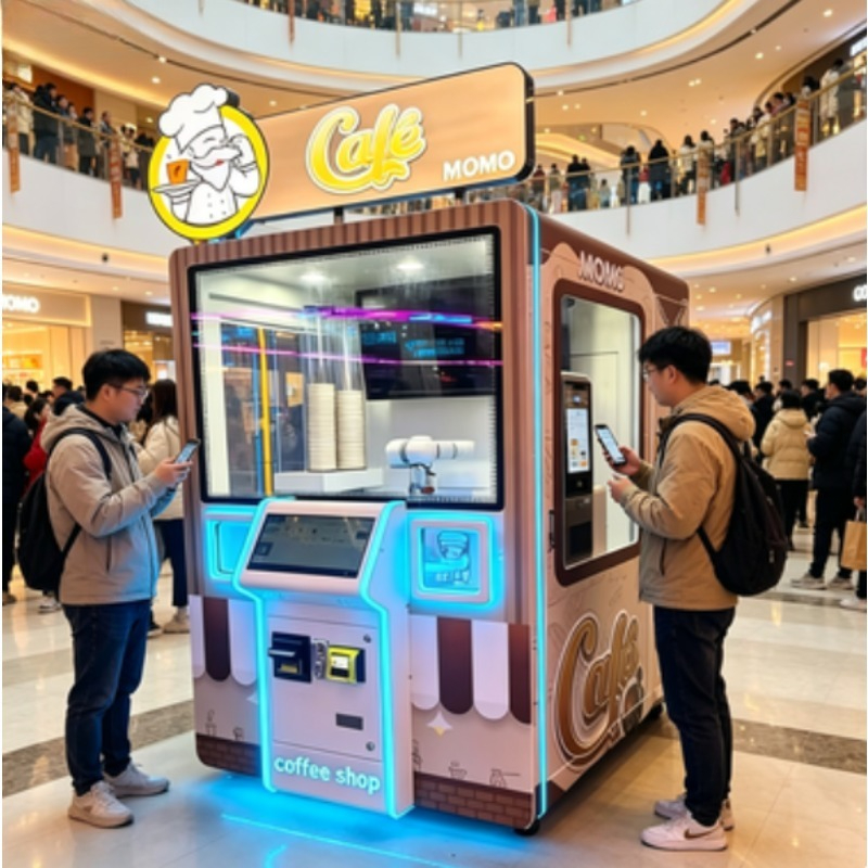 Custom Fully Automatic Coffee  - огляд і ціна Coffee Tea Vending Machine For Office