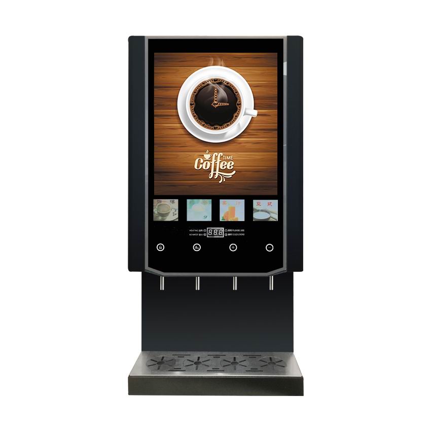 40S 4 Flavours Milk Tea Vendin - огляд і ціна Coffee Tea Vending Machine For Office