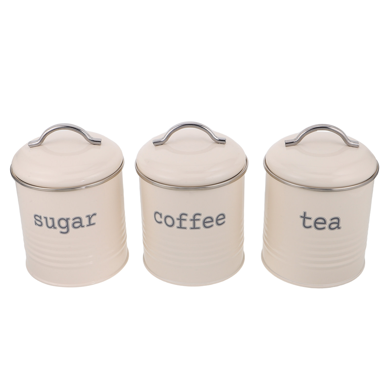 3Pcs Sealed Coffee Bean Contai - огляд і ціна Coffee Tea Set