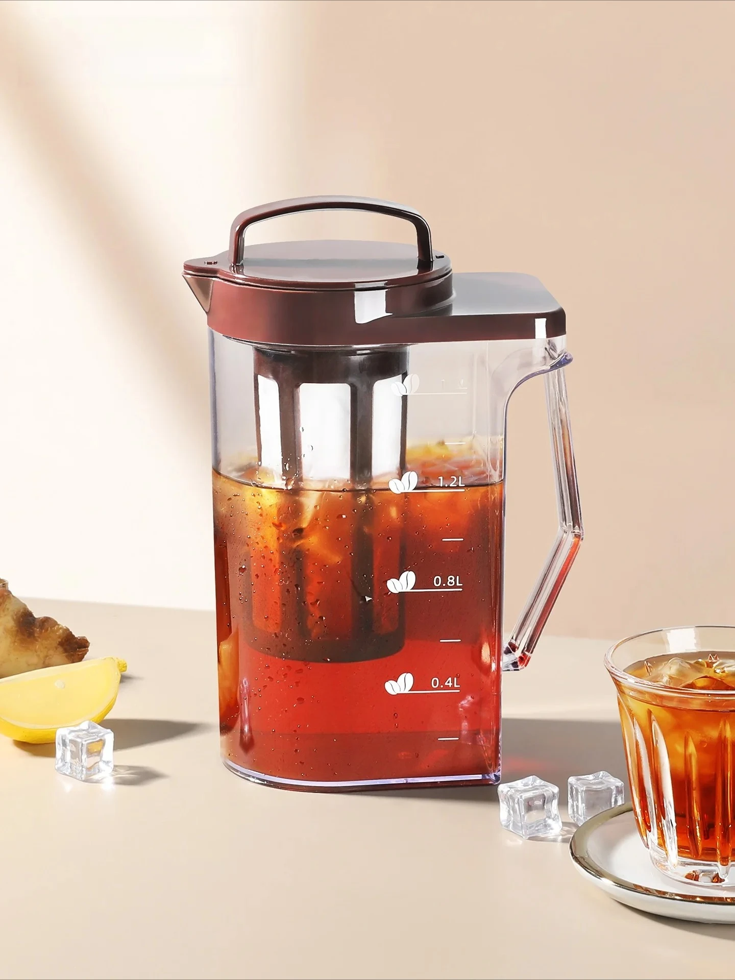 Large Capacity Plastic Cold Br - огляд і ціна Coffee Tea Brew