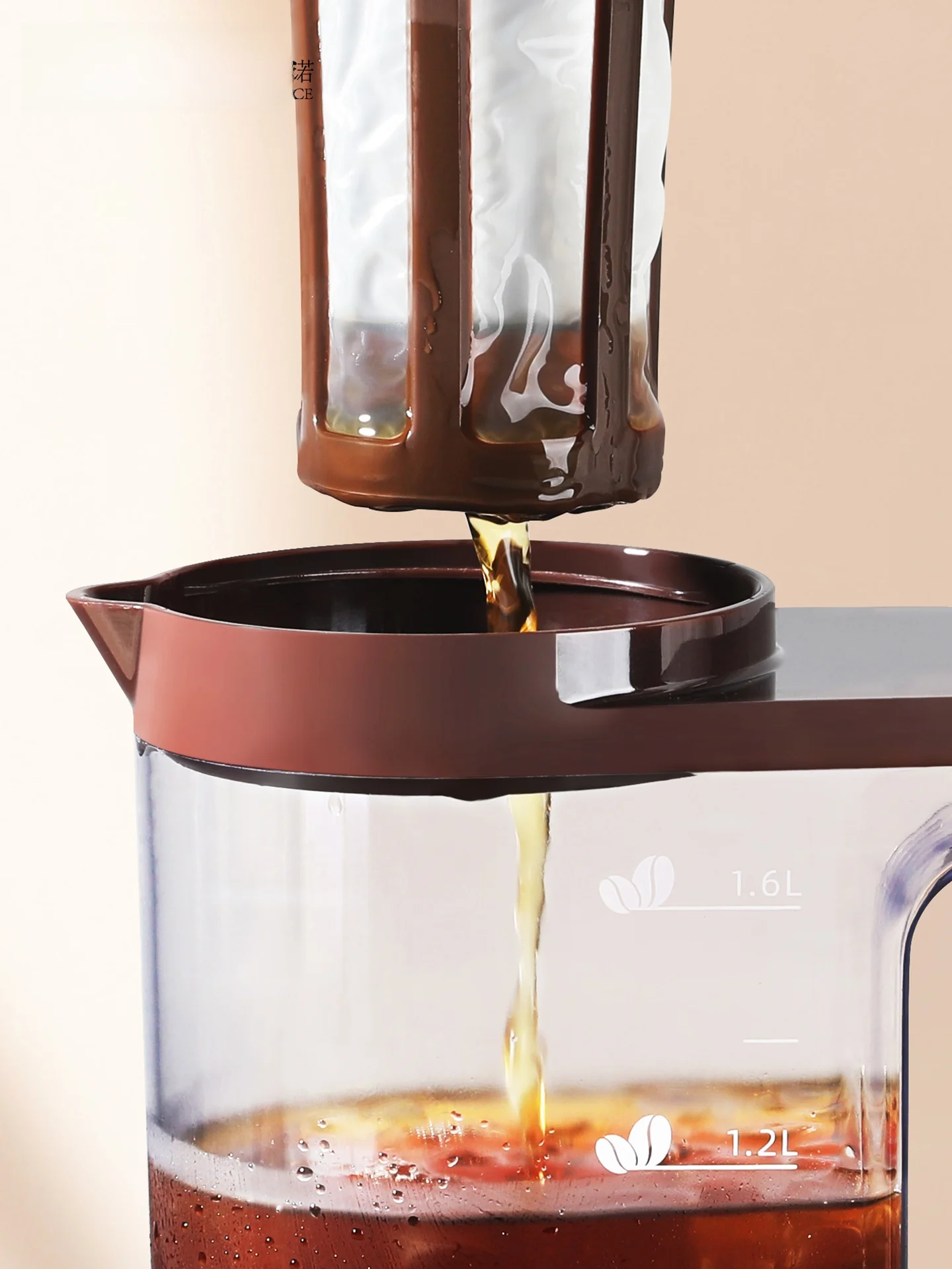 Large Capacity Plastic Cold Br - огляд і ціна Coffee Tea Brew