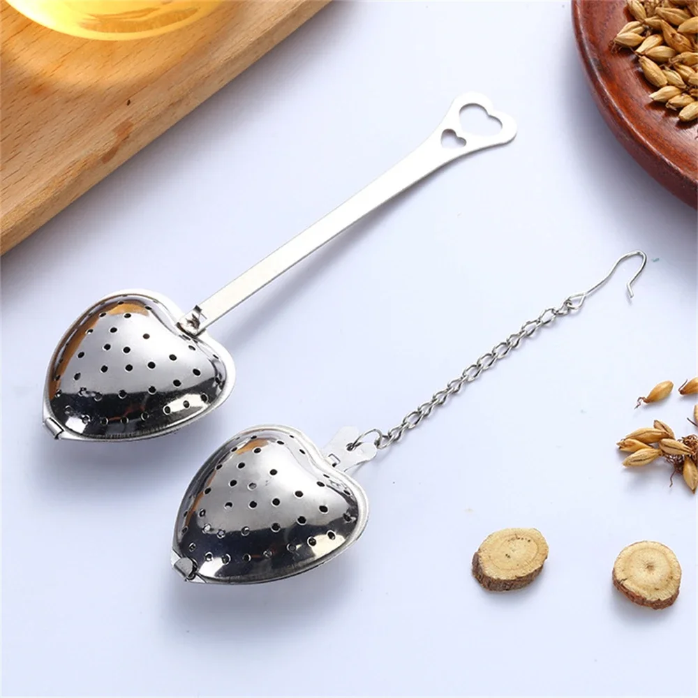 Heart Shaped Tea Strainer Fine - огляд і ціна Coffee Tea Infusion