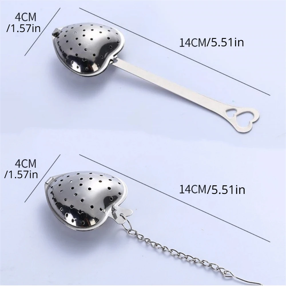 Heart Shaped Tea Strainer Fine - огляд і ціна Coffee Tea Infusion