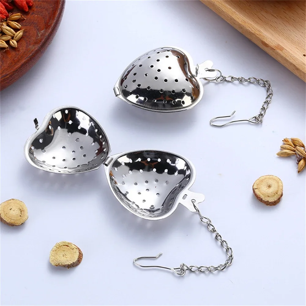 Heart Shaped Tea Strainer Fine - огляд і ціна Coffee Tea Infusion