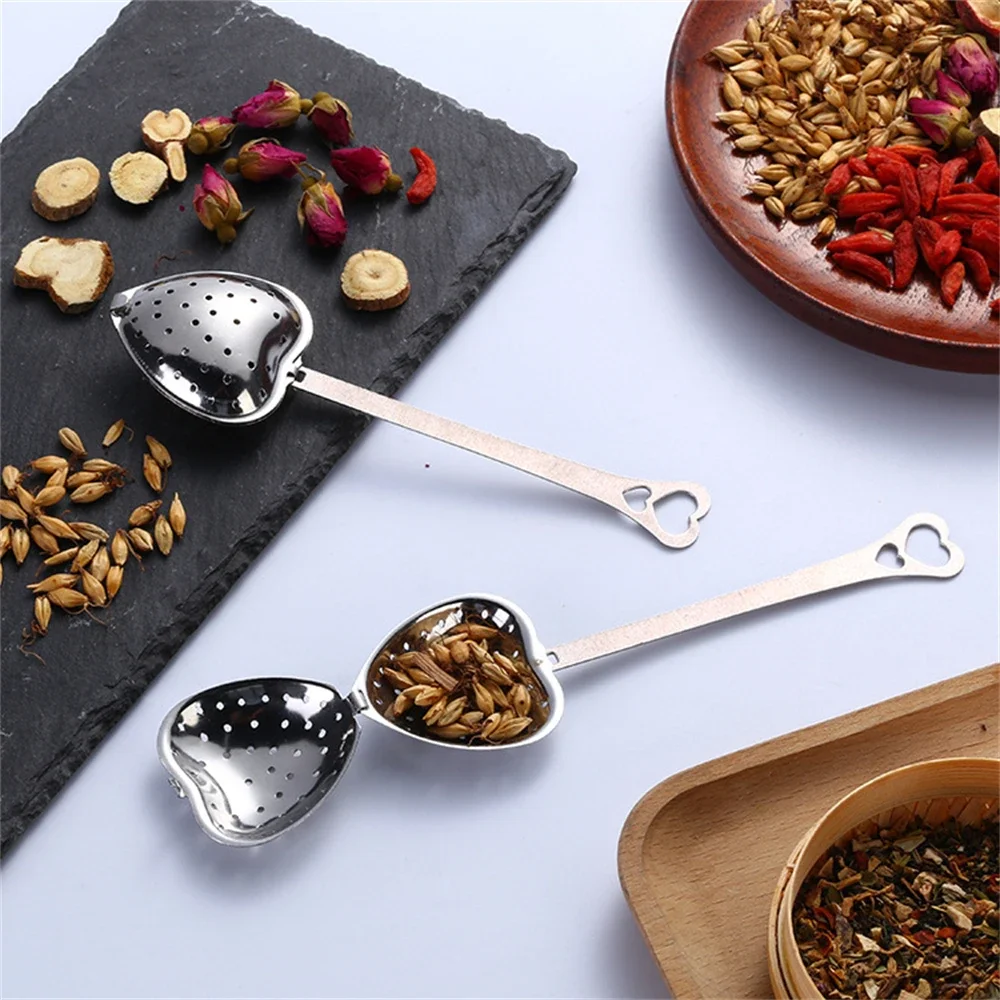 Heart Shaped Tea Strainer Fine - огляд і ціна Coffee Tea Infusion